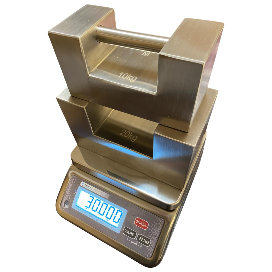 Настольные весы WPSS-30D (15 / 30 кг, 5 / 10 г)  Водо- и пылезащитное исполнение