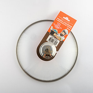 Крышка стеклянная с металл. ручкой 24 см (T5724) TS Kitchen