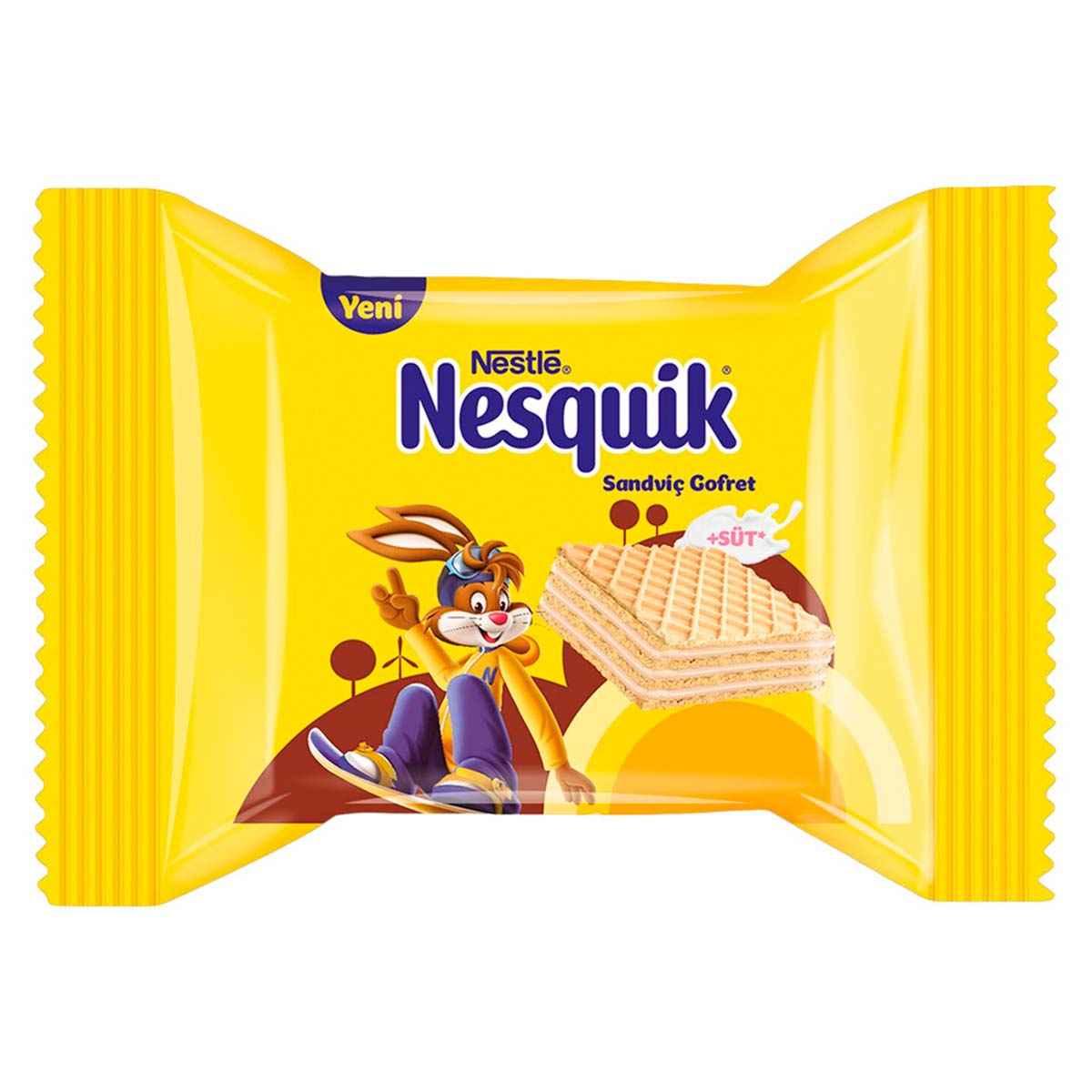 ВАФЛИ С КРЕМОМ NESQUIK 22гр (24шт в уп)