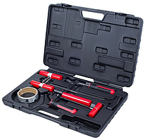 МАСТАК Набор для демонтажа вклеенных стекол, кейс, 9 предметов 107-03009C