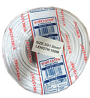Кабель силовой WireStar TTR (ПВС) H05VV-F 3x1,5 мм (100 м)
