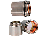 Объектив фокусатора Ø30-F155 мм (BM110 / BM111 3,3 kw) в сборе, фото 2