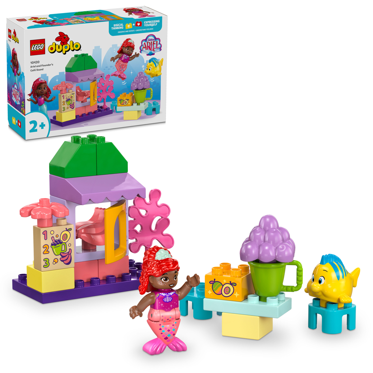 Lego Дупло Кафе Ариэль и Флаундера