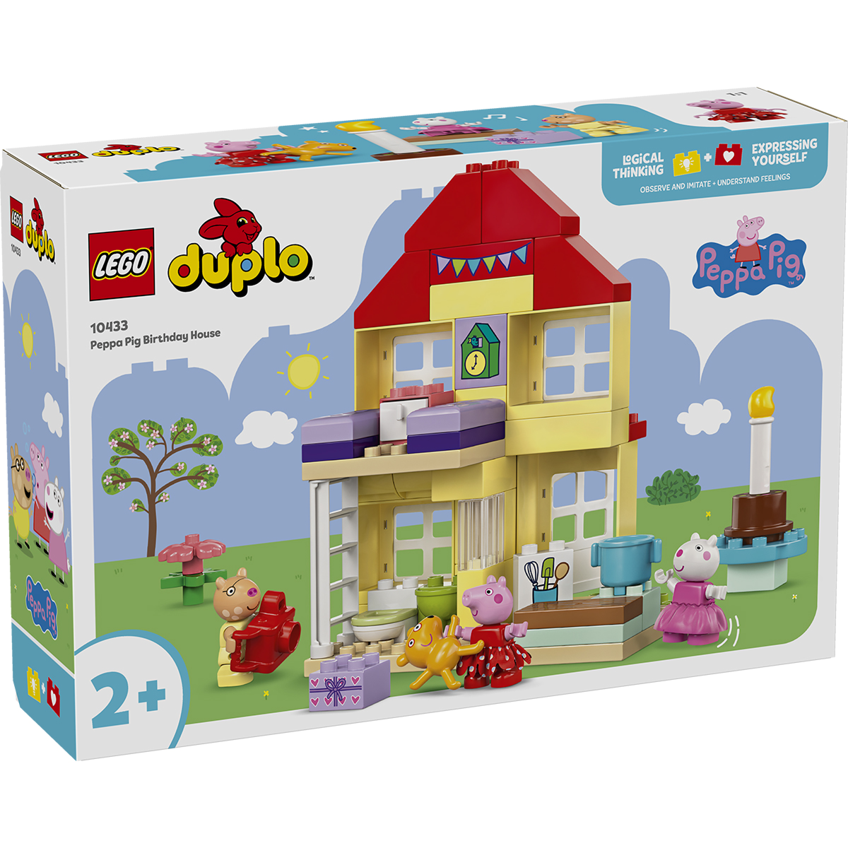 Lego Дупло Дом для дня рождения Свинки Пеппы
