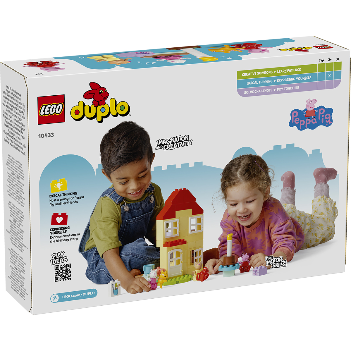 Lego Дупло Дом для дня рождения Свинки Пеппы