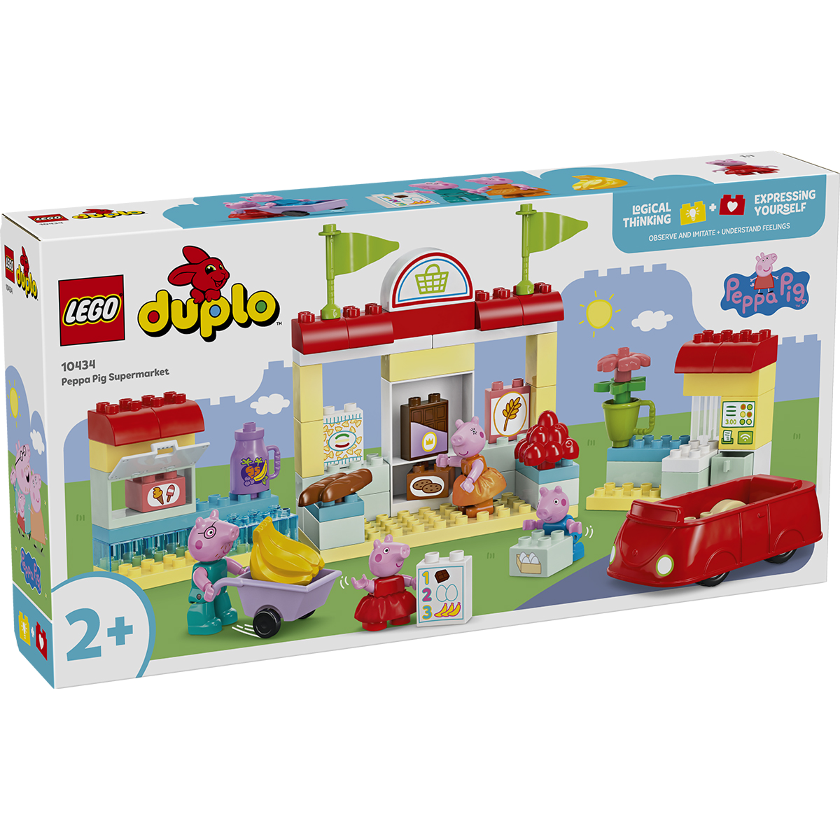 Lego Дупло Супермаркет Свинки Пеппы