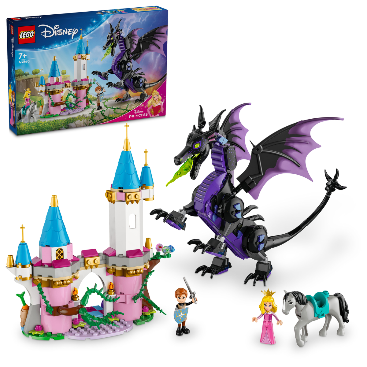 Lego Принцессы Дисней Облик дракона Малефисенты