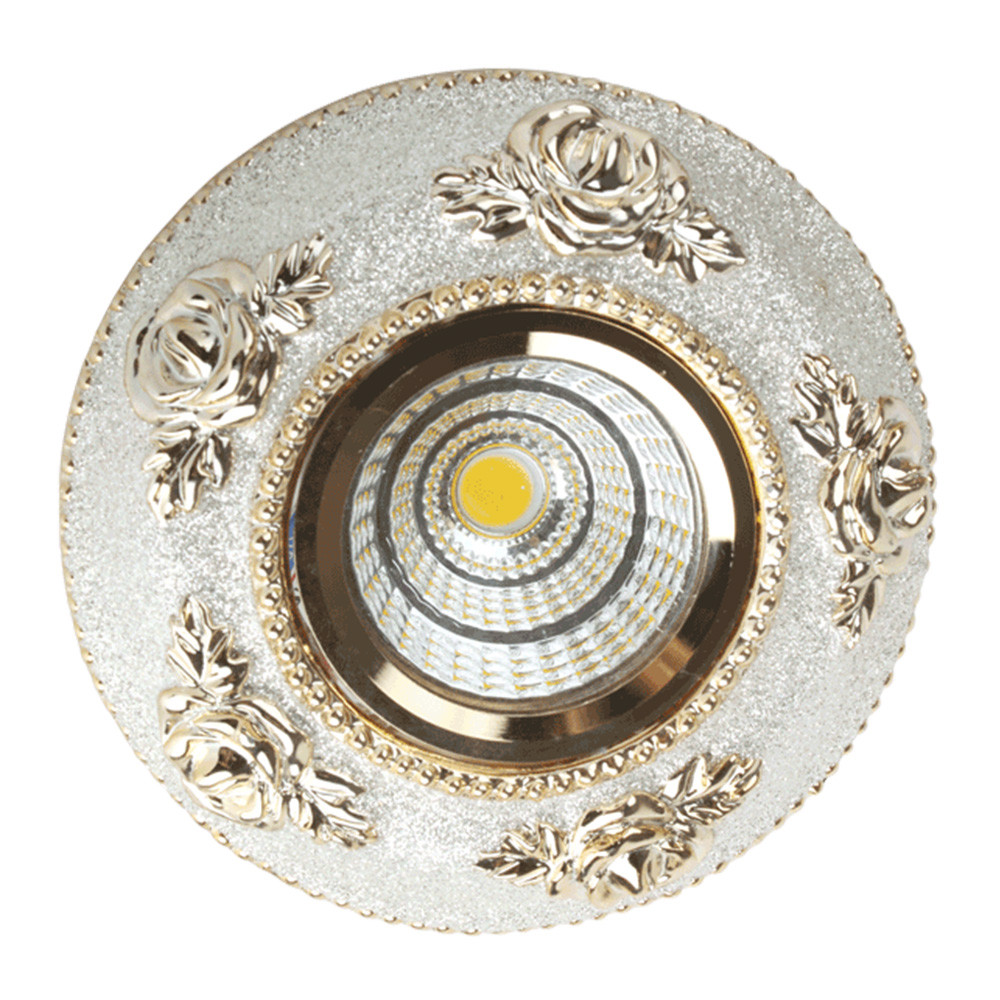 Спот MR16 YS5052 SILVER+ GOLD GU5.3