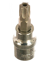 Насадка торцевая 3/8"DR с вставкой-битой TORX® (с отверстием)