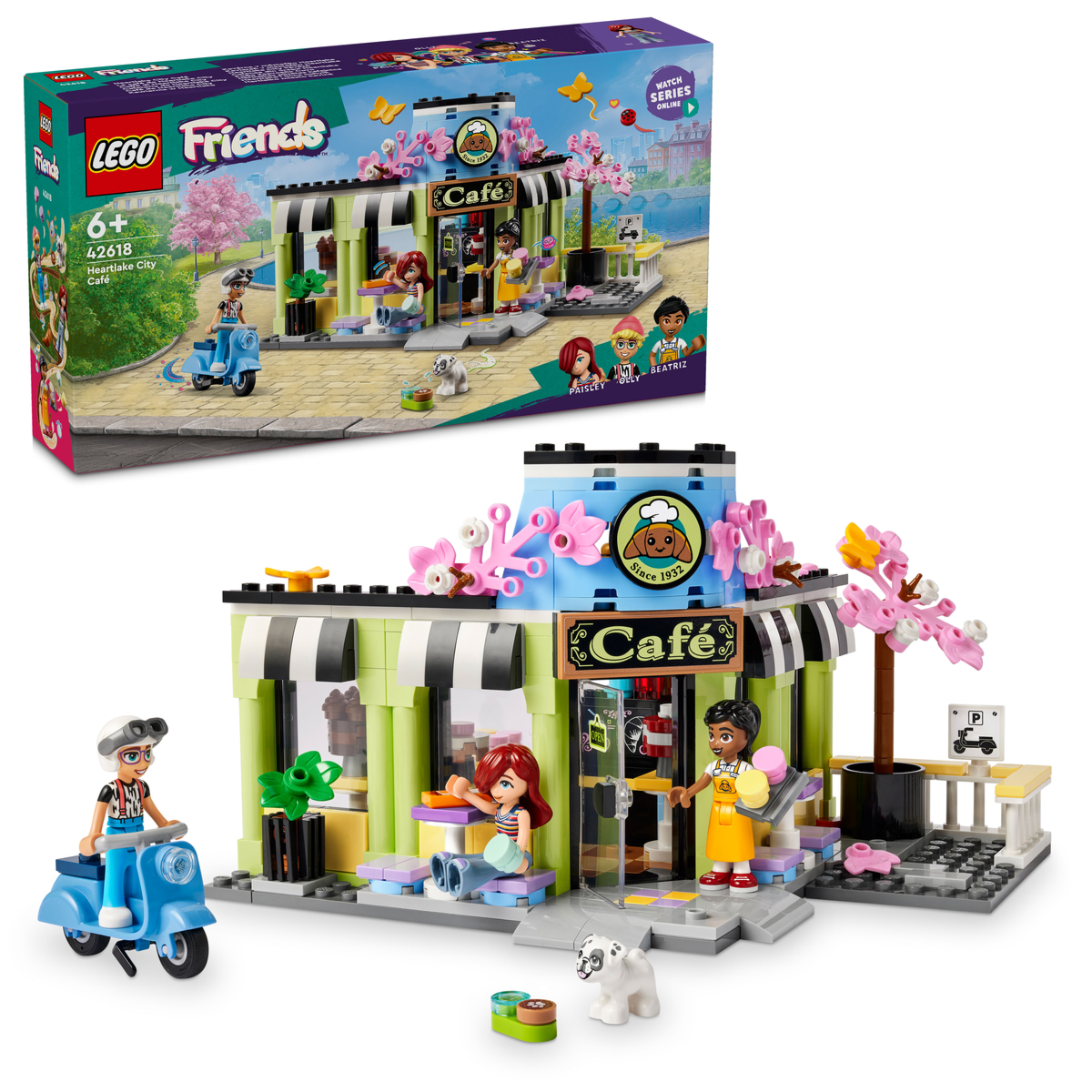Lego Подружки Кафе в Хартлейк Сити