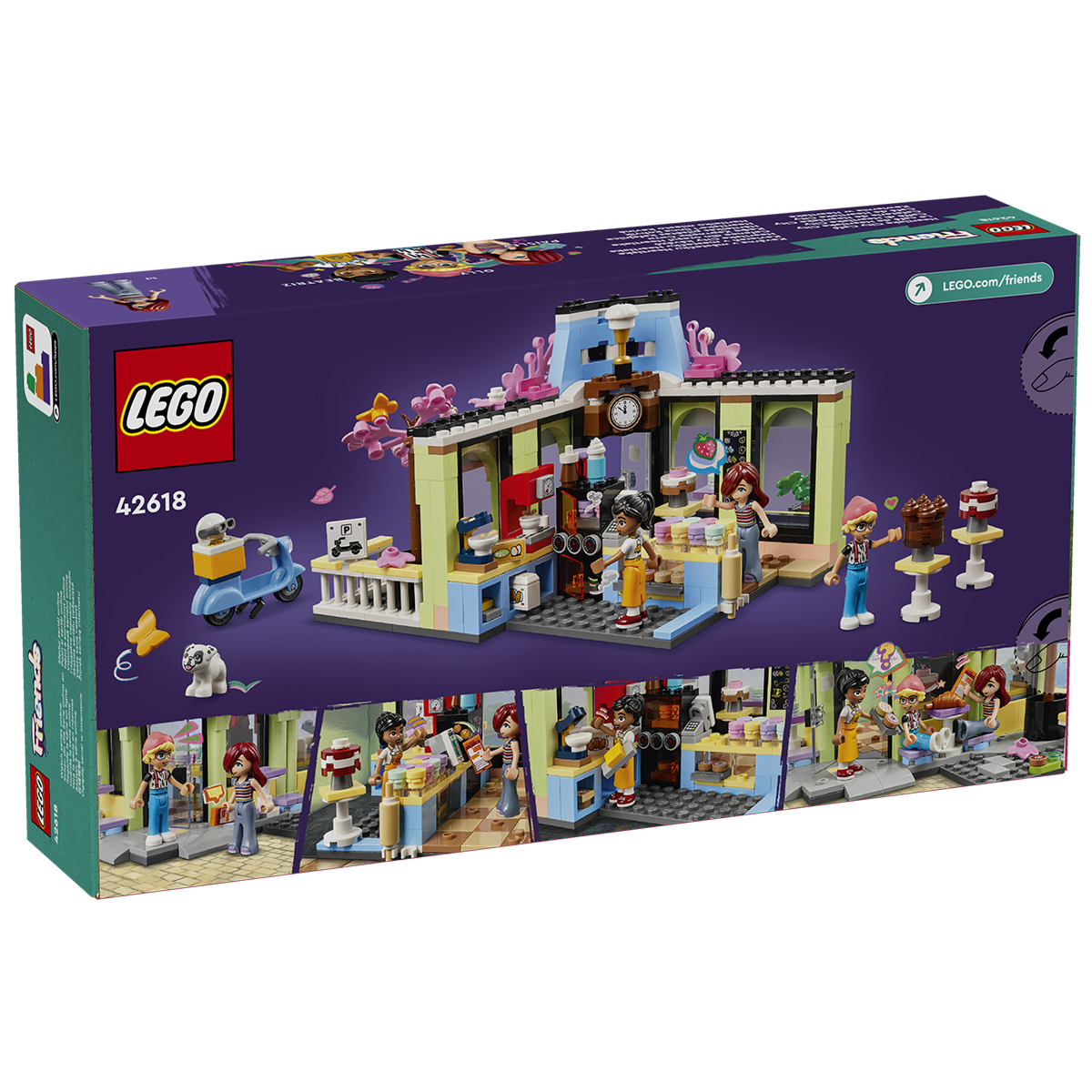 Lego Подружки Кафе в Хартлейк Сити