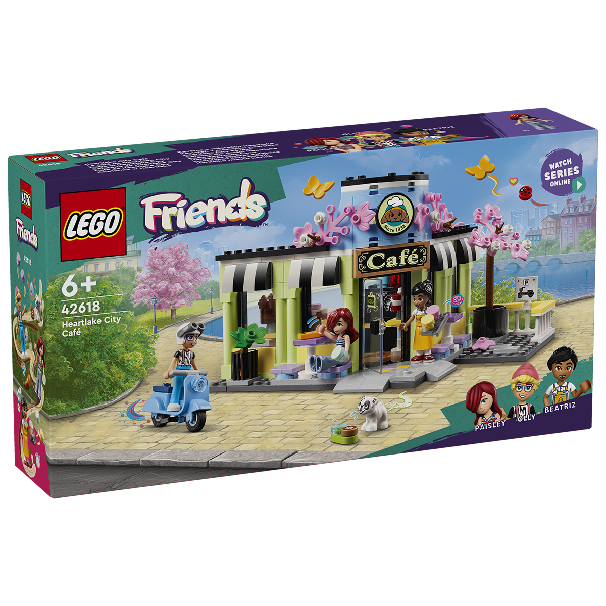Lego Подружки Кафе в Хартлейк Сити