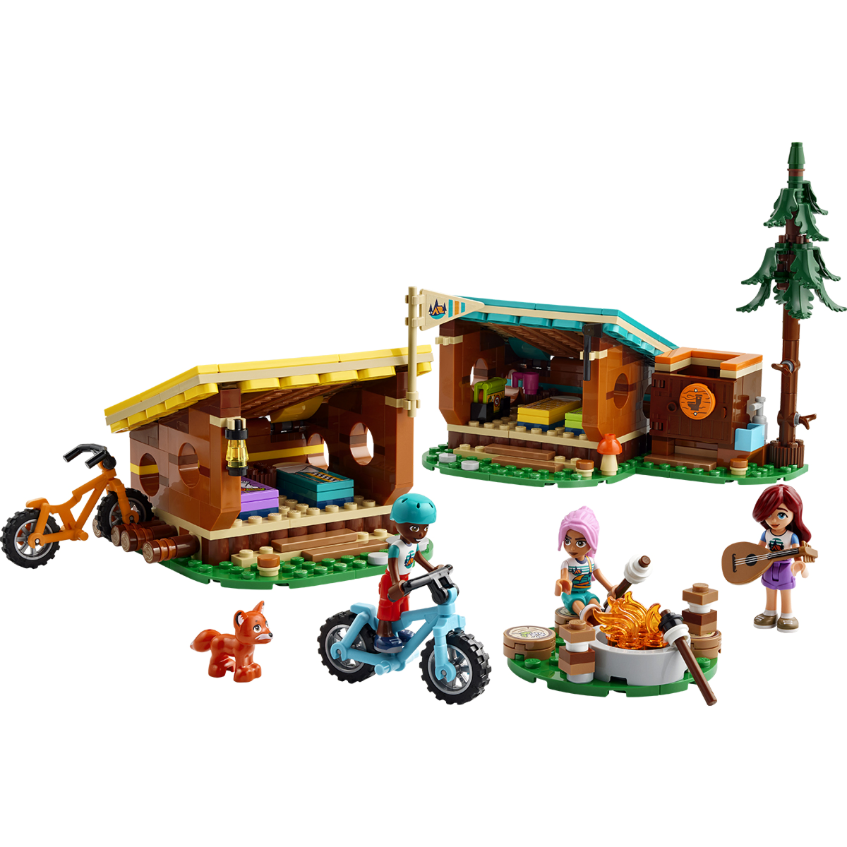 Lego Подружки Спортивный лагерь: уютные домики