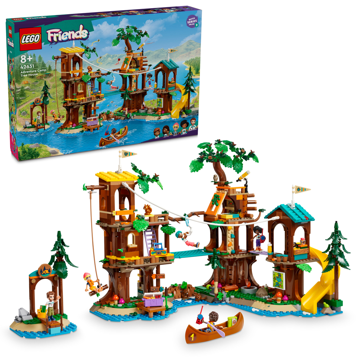 Lego Подружки Спортивный лагерь: дом на дереве