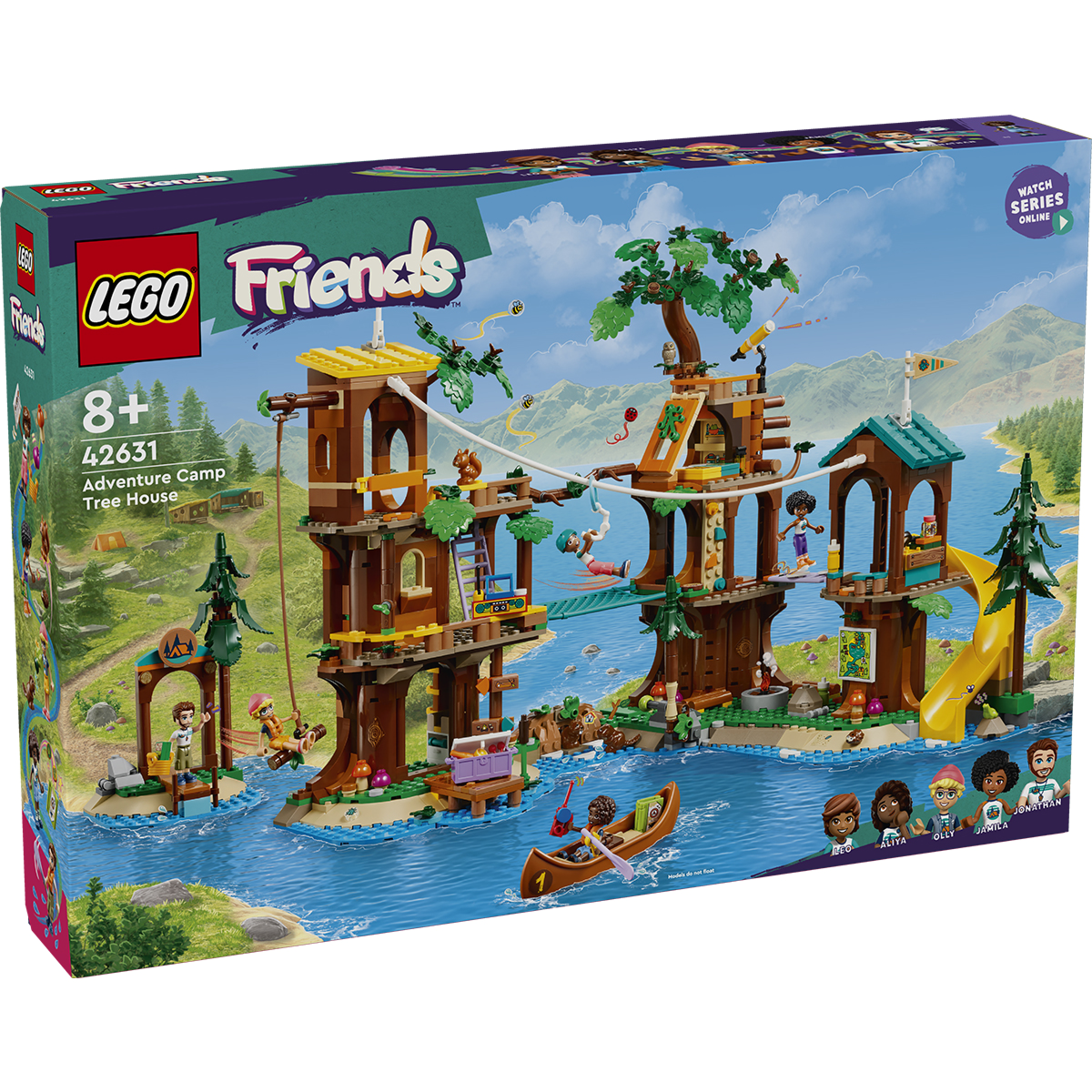 Lego Подружки Спортивный лагерь: дом на дереве