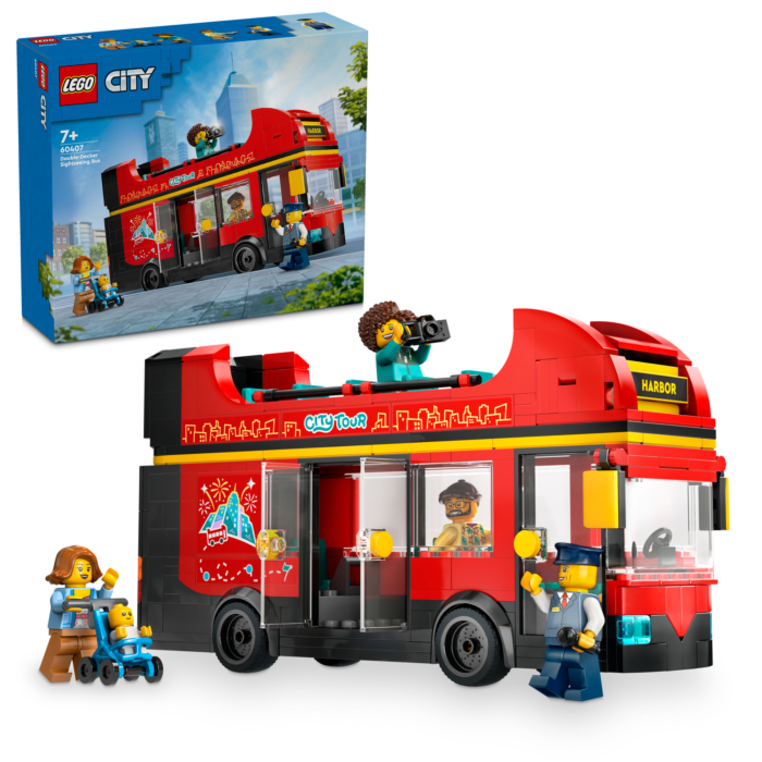 Lego Город Двухэтажный экскурсионный автобус
