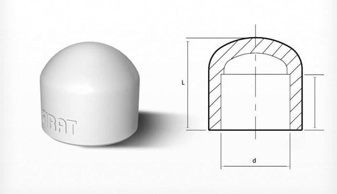 Заглушка ппр 32 mm FIRAT