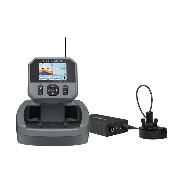 Беспроводной эхолот Luckysmart LBT-1-GPS с прикормочным корабликом - фото 1 - id-p117382361