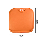 Комплект накидок, накладок на сиденье Zeekr, оранжевого цвета, фото 2