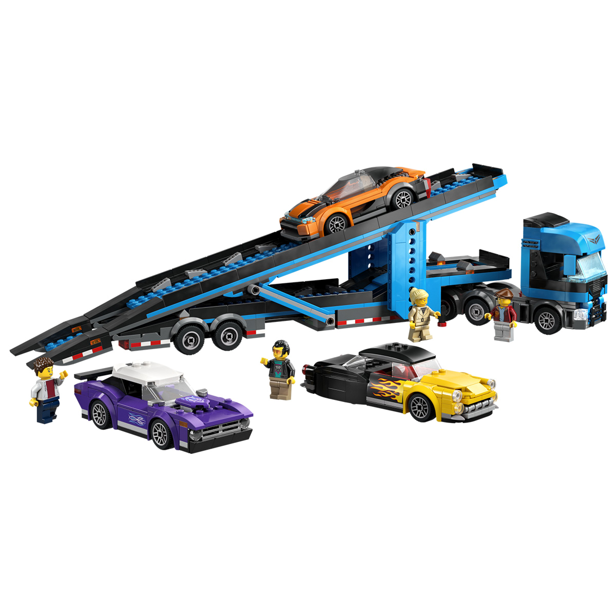 Lego Город Автовоз со спортивными автомобилями