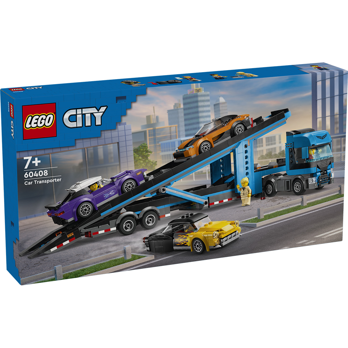 Lego Город Автовоз со спортивными автомобилями