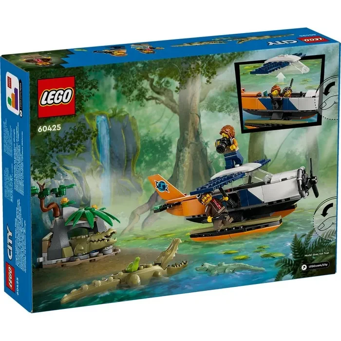 Lego Город Гидросамолет исследователя джунглей