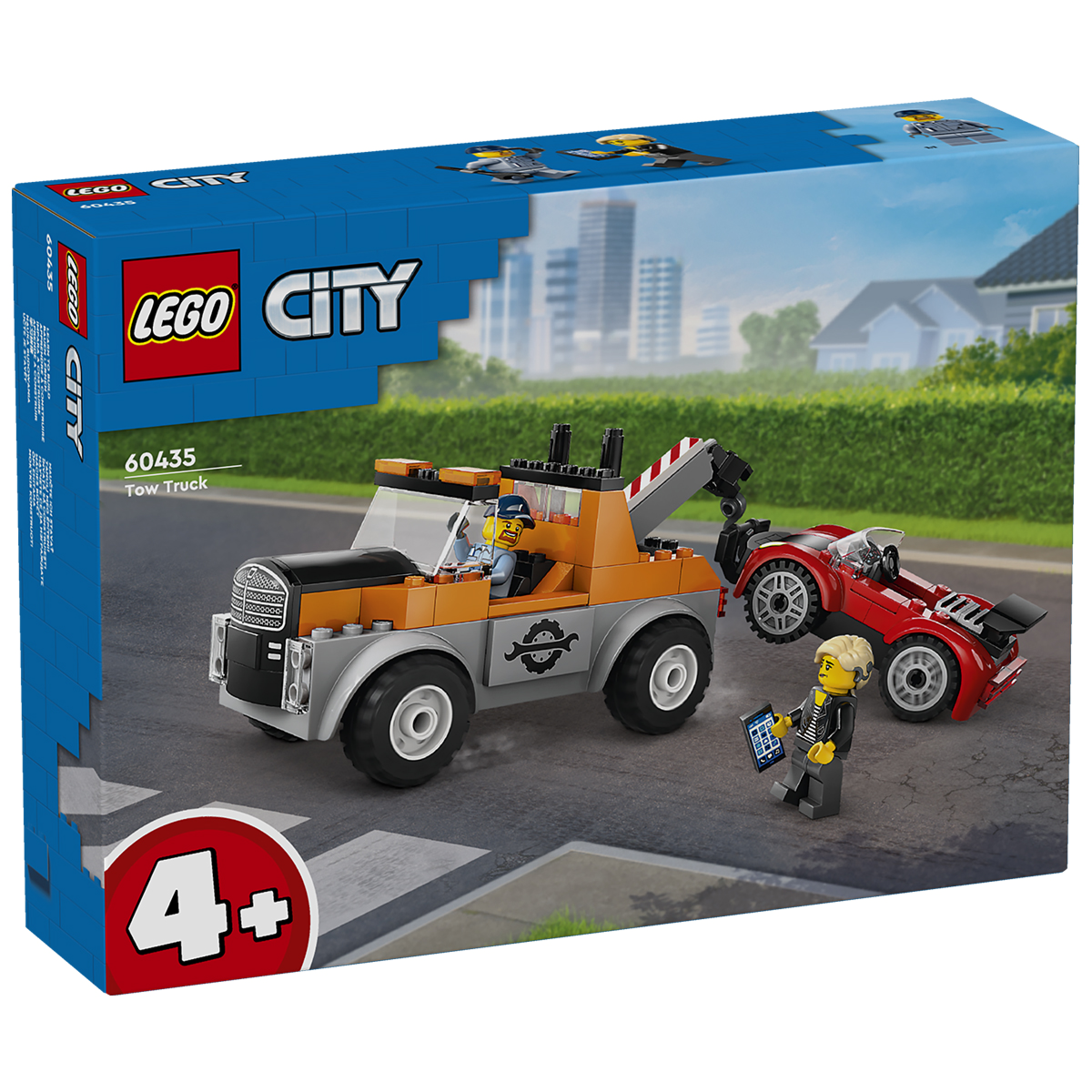 Lego Город Эвакуатор и ремонт спортивного автомобиля