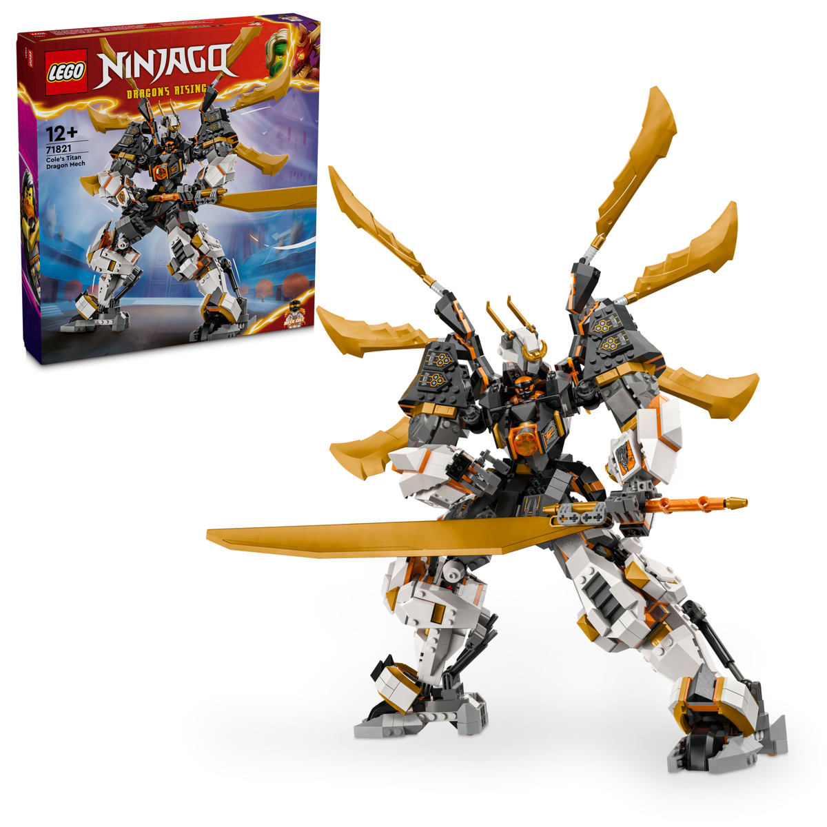 Lego Ниндзяго Драконий мехатитан Коула