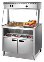 Рабочая станция для картофеля фри 2-х сторонняя / French Fries Workstation 2 sides