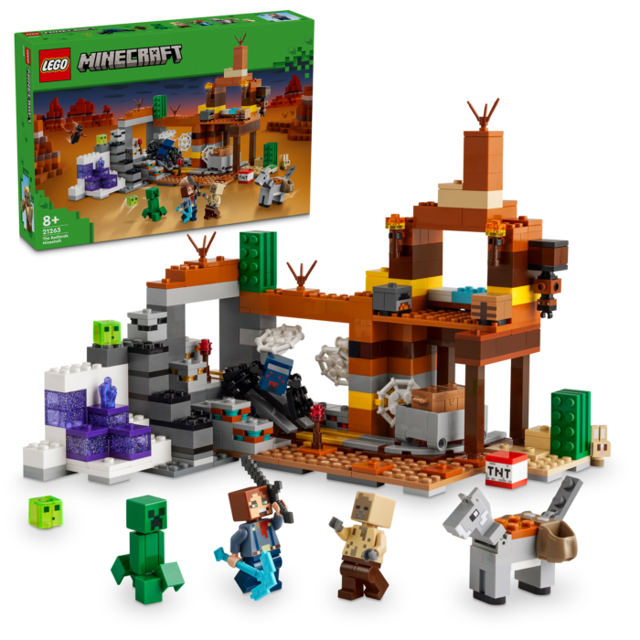 Lego Minecraft Шахта в Пустошах