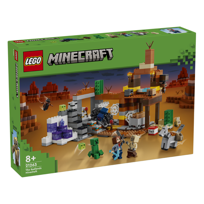 Lego Minecraft Шахта в Пустошах