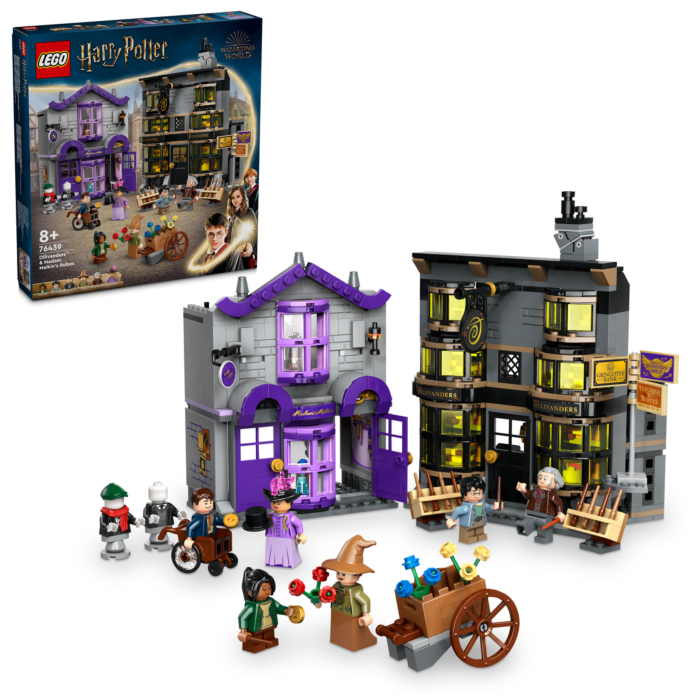 Lego Гарри Поттер Лавка Олливандера и ателье мадам Малкин