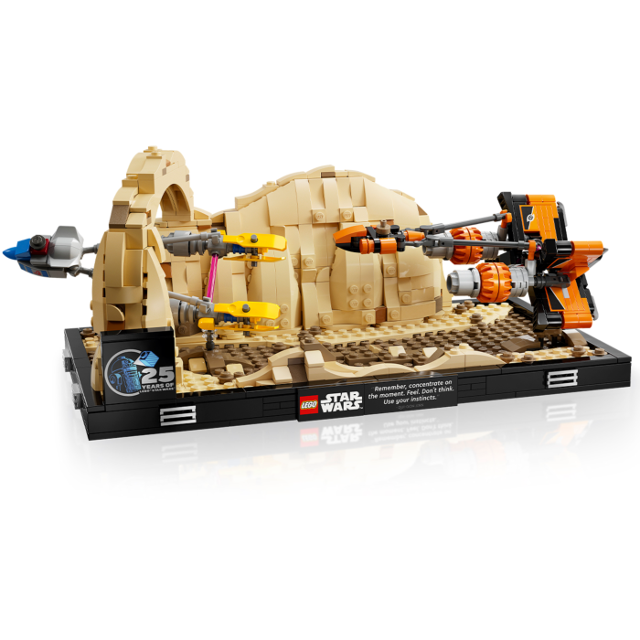Lego Звездные войны Диарама Mos Espa Podrace