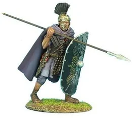 Коллекционный солдатик. Слава Рима. Преторианский Гвардеец Римской Империи, с пилумом № 4