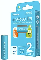 Аккумулятор PANASONIC Eneloop Lite AA 950 mAh 2B BK-3LCCE 2BE