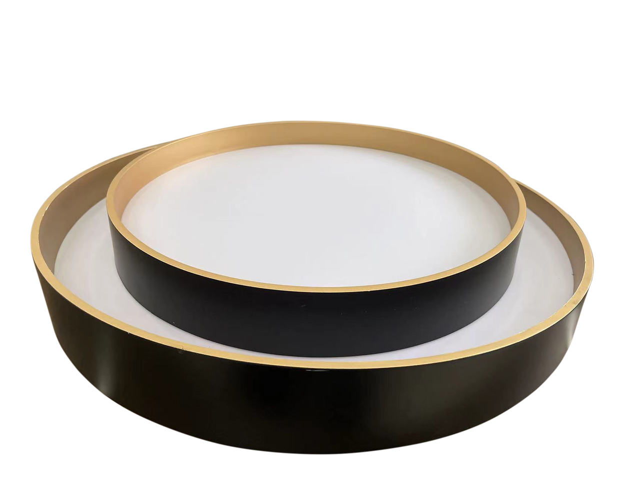 LED потолочный св-к CL500 40Wx2 Black D500 6000K/4000K/3000K