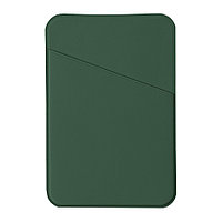 Чехол для карты на телефон Simply, самоклеящийся 65 х 97 мм, зеленый, PU 19724/15