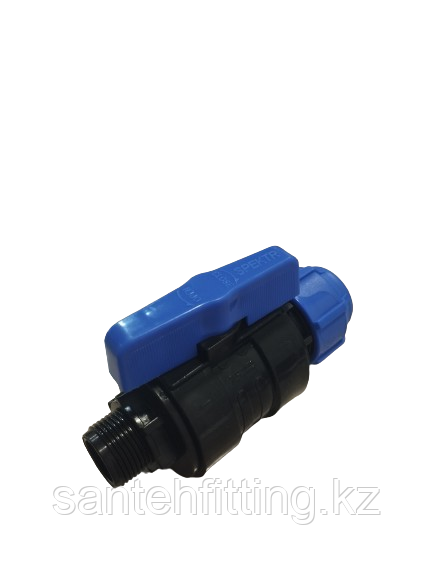 ПНД кран 25 х 3/4 н.р. STR, фото 1