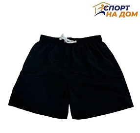 Плавательные шорты подростковые 12 лет Черные