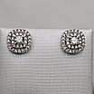 Золотые серьги 585 проба с бриллиантами 0,44Ct 4/4А 0,52Ct 4/4А, фото 4