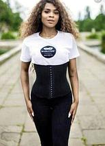 Корсет утягивающий «Осиная талия» Abdomen 360 Perfect Waistband (3XL / Черный), фото 5