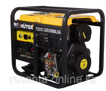 Электрогенератор дизельный LDG 10000LXА Huter, фото 1