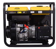 Электрогенератор дизельный LDG 10000LXА Huter, фото 3