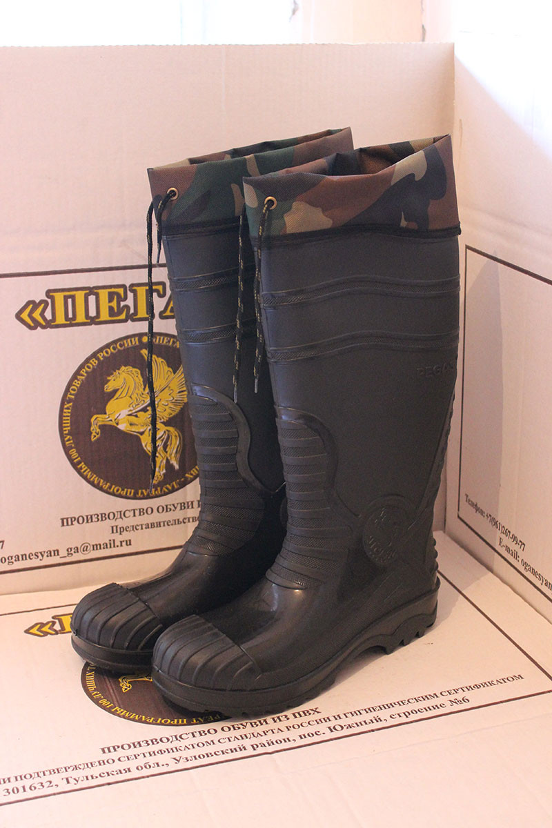Мужские резиновые сапоги с чулком МБС КЩС купить в Алматы недорого ...