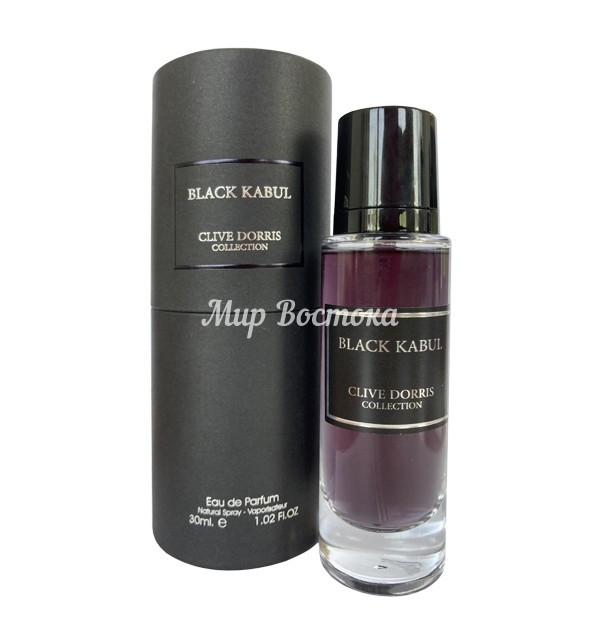 Парфюмерная вода Black Kabul Clive Dorris Fragrance World (аналог Black Afgano Nasomatto, 30 мл, ОАЭ)