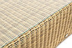 "Боно" журнальный столик из искусственного ротанга, цвет соломенный, фото 7