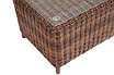 "Кон Панна" столик журнальный из искусственного ротанга, цвет коричневый, фото 4