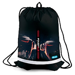 Мешок для обуви 1 отделение Först "Faster", 360*460мм, вентиляционная сеточка, светоотражающая полос