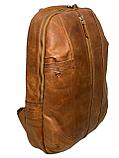 Стильный и практичный кожаный рюкзак от итальянского бренда "Tony Bellucci'., фото 3