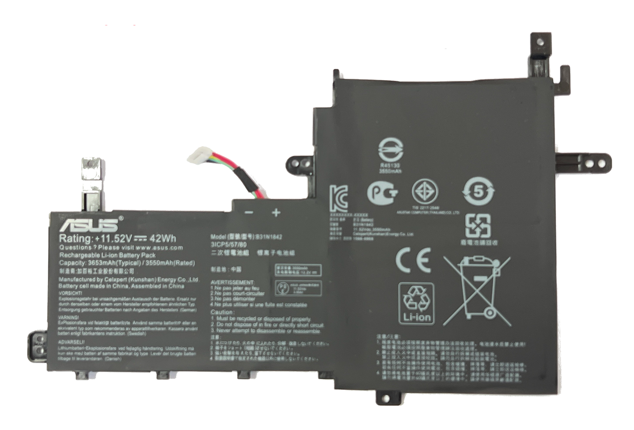 Аккумулятор ноутбука Asus VivoBook 15 F513 M513 K513 X513 S513 S15 S531F B31N1842 11.52V (ORIGNAL)